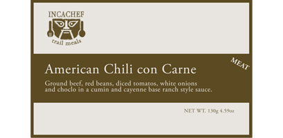Inca Chef's american chili con carne