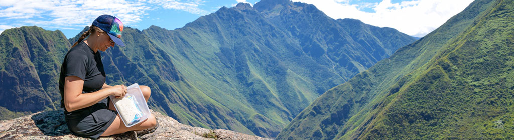 Looking towards Vilcabamba from behind Choquequirao